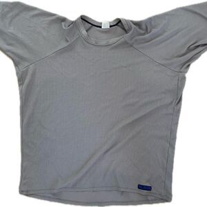 Melanzana Men's Grey and Blue Sweatshirt
